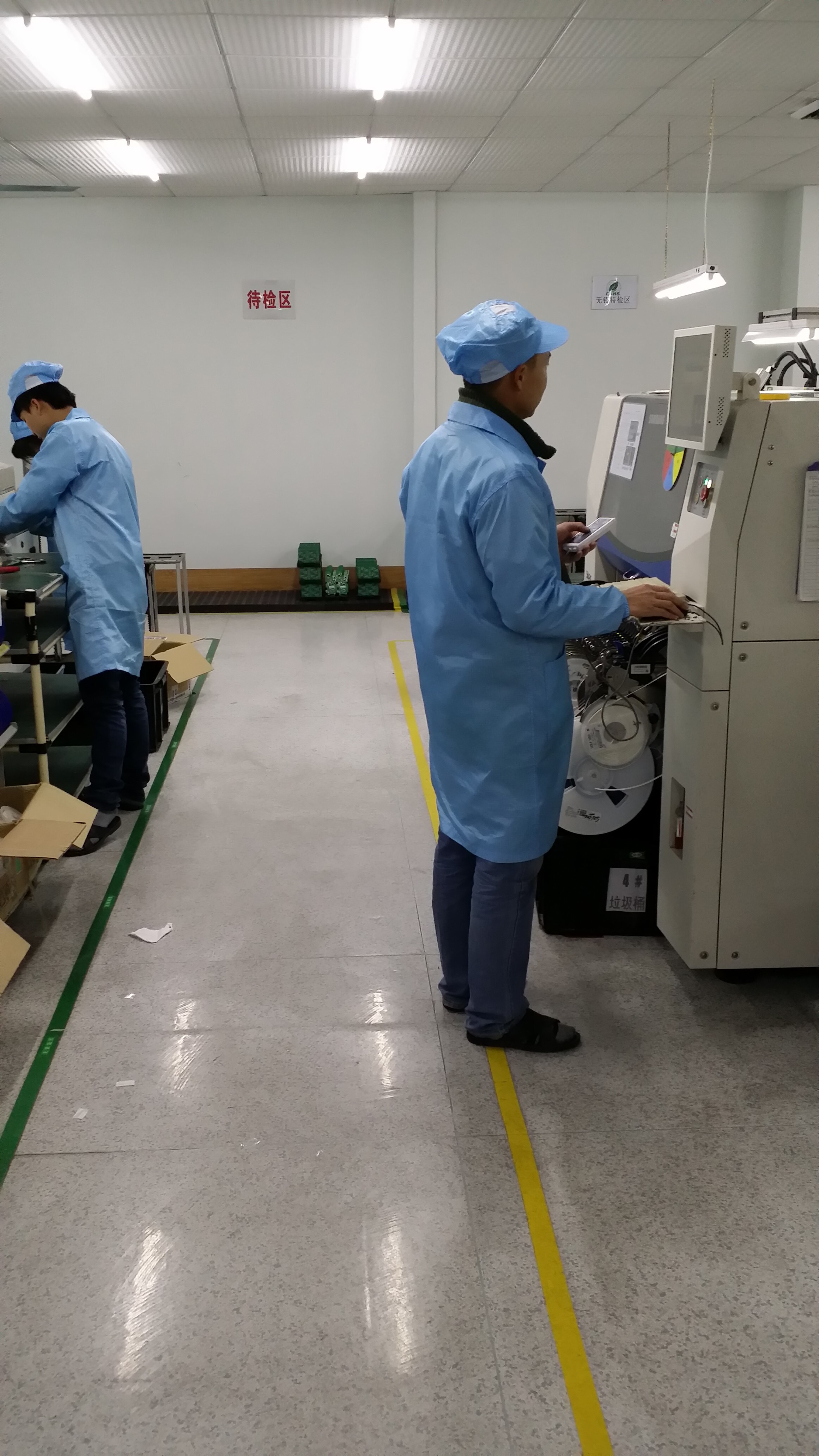 GZ TOPSHINE TECHNOLOGY LIMITED factory production line