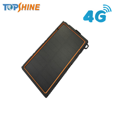 Built In 5000mah Battery Solar Power System 4G Gps Tracker For Personal Container Boat