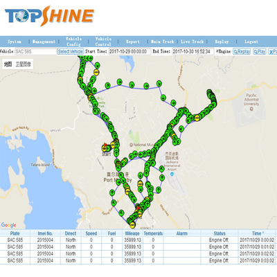 Topshine GPS car truck tracker VT1000 with Inbuilt 4MB data logger for saving position when in GSM/GPRS blind area