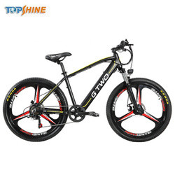 36V 35km/h Adult Electric Mountain Bicycles With Bluetooth LCD Display