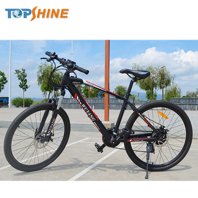 27.5 Inch 500W Full Suspension Electric Mountain Bicycles With Remote Control Motor
