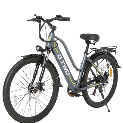 500W 48V Electric City Commuter Ebike Cruiser Bicycle For Lady