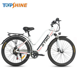 Anti Theft Alarm City Commuter Ebike Cruiser 25 mph With Colorful GPS Odometer