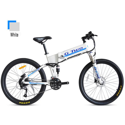Customized 350W 48V Foldable Electric Off Road Bike Cruiser for Adults