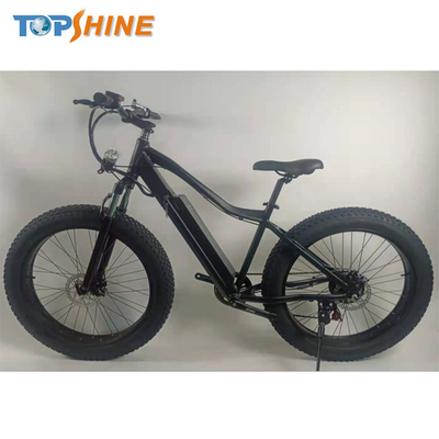 4 inch Fat Tyre Beach Electric Snow ebike with Colourful GPS odometer built-in RFID Anti Theft System