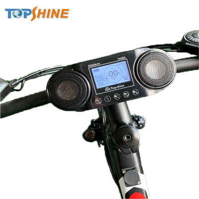 Multifunction Electric Bike Speedometer Ebike LCD Screen TSGB02 With BT Stereo Speaker