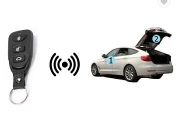 DC12V GSM Control Smart Car Alarm System With Central Locking CA02A
