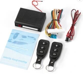 Custom SOS Smart Car Alarm System With Siren Relay Central Lock System