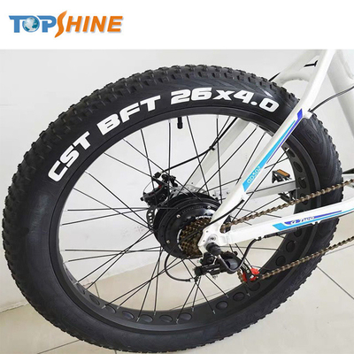 Specialised 26 Inch Fat Tyre Electric Mountain Bicycles Full Suspension 350w E Bike