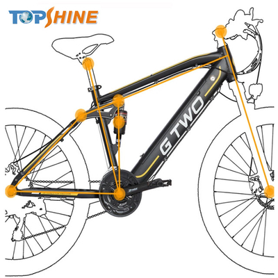 Full suspension 500W 27.5inch electric bicycles with remote disable ebike motor