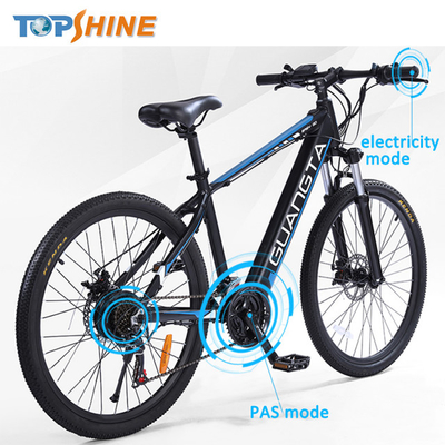750W 48V Mountain Electric Bicycles With Bluetooth Stereo Music Player