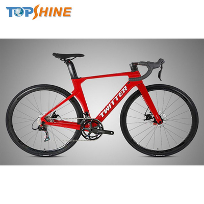 Customizable 700C Carbon Fiber Road Bicycle With Waterproof GPS Computer
