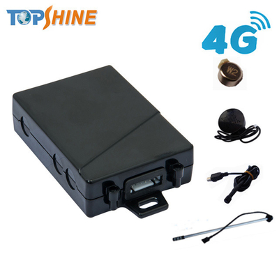 Sos Alarm 4G GPS Tracker With Two Way Communication Fuel Monitoring Temperature Sensor