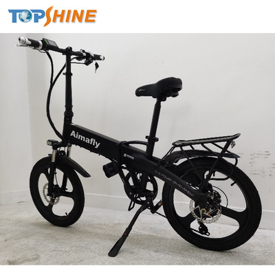 20 Inch Folding E Bike Urban City Gprs Pedal Assist Ebike With Hidden Removable Battery GPS Screen