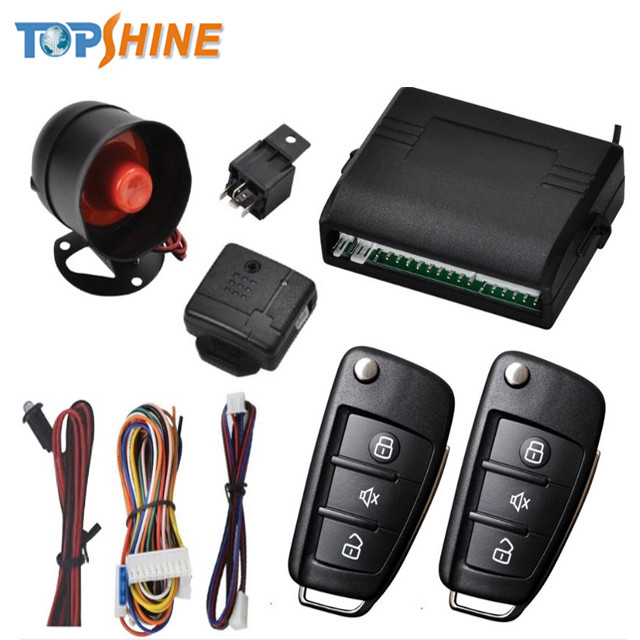ABS Shell GPS Vehicle Tracking 4G Vehicle Car Alarm With Remote Unlock Lock