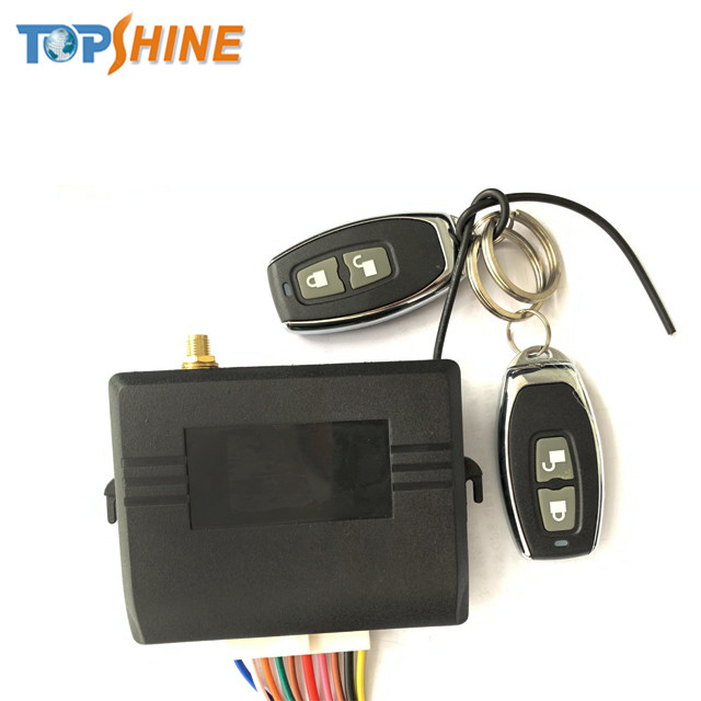 Anti - Hijacking GPS Vehicle Tracking 4G Car Alarm With Central Locking System