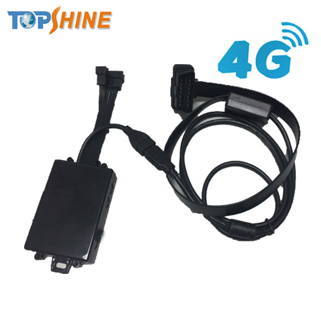 Can Bus OBDii Connector 4G Internal GPS Tracker With Remote Diagnosis Vehicle Data