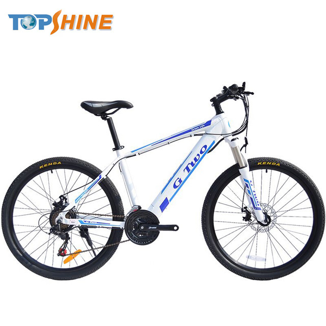 Remote Control Electric Downhill Mountain Bike 15 mph Ebike With Speed Limit