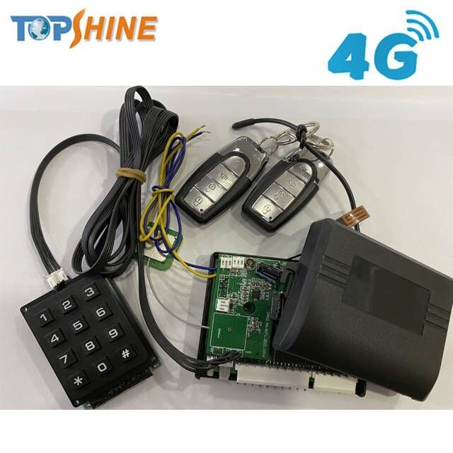 ODM App Control GPS locating Two Way Smart Car Alarm System With Remote Start 433MHz