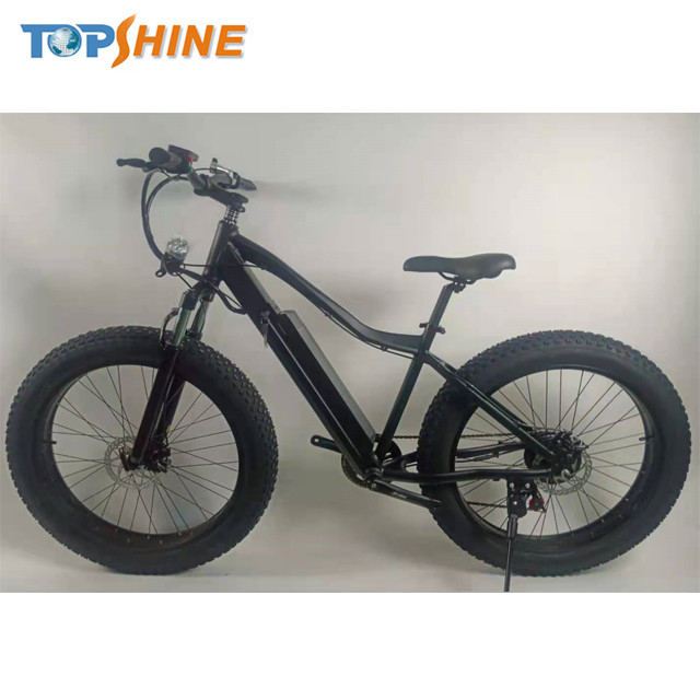 48V Lithium Battery electric mountain 750 Watt Fat Tire Bike With GPS Speedometer